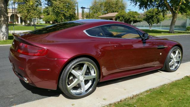 SCFBF03B58GC08886 - 2008 ASTON MARTIN V8 VANTAGE MAROON photo 4