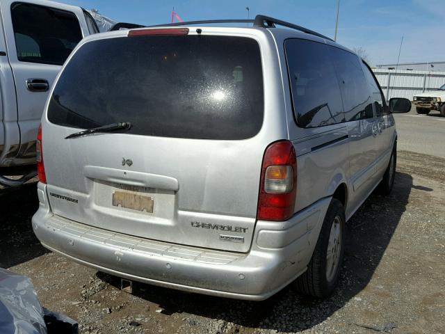 1GNDV13E83D185242 - 2003 CHEVROLET VENTURE LU SILVER photo 4