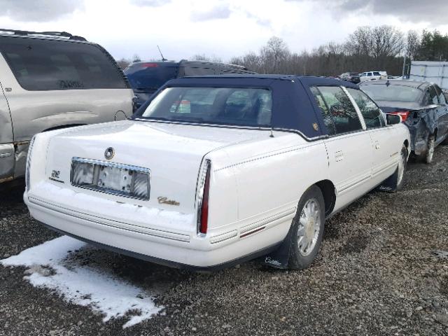 1G6KF5497XU795325 - 1999 CADILLAC DEVILLE CO WHITE photo 4