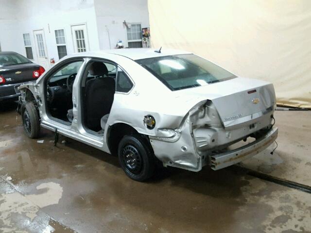 2G1WT58K389244207 - 2008 CHEVROLET IMPALA LT SILVER photo 3