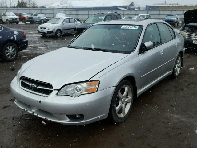 4S3BL626777213632 - 2007 SUBARU LEGACY 2.5 SILVER photo 2