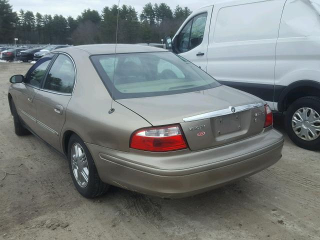 1MEFM55S44A604459 - 2004 MERCURY SABLE LS P TAN photo 3