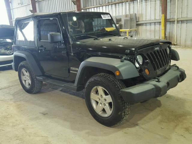 1C4AJWAG6DL586093 - 2013 JEEP WRANGLER S BLACK photo 1