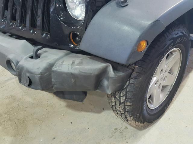 1C4AJWAG6DL586093 - 2013 JEEP WRANGLER S BLACK photo 9