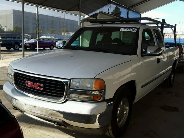 2GTEC19T811390786 - 2001 GMC NEW SIERRA WHITE photo 2