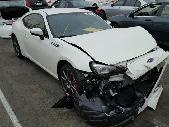 JF1ZCAC17H9604926 - 2017 SUBARU BRZ 2.0 LI WHITE photo 1