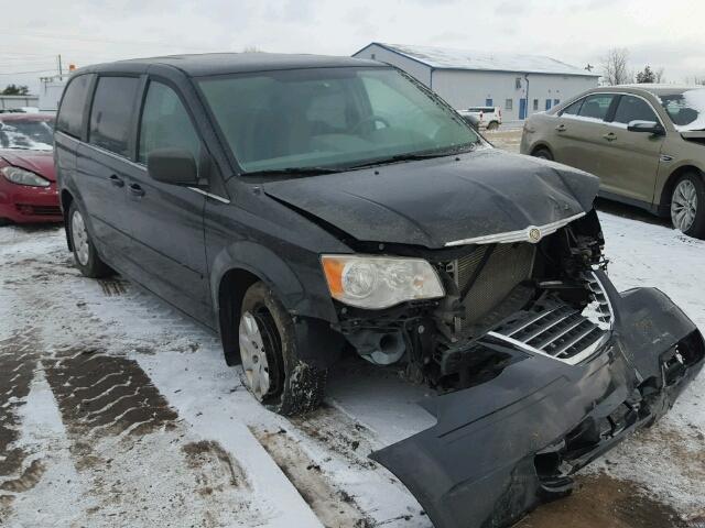 2A8HR44E69R577682 - 2009 CHRYSLER TOWN & COU BLACK photo 1