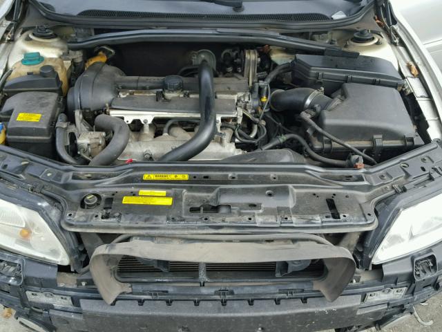 YV1RS592052480355 - 2005 VOLVO S60 2.5T SILVER photo 7