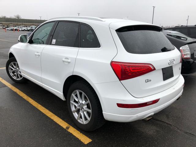 WA1LKAFP5AA092892 - 2010 AUDI Q5 PREMIUM WHITE photo 3