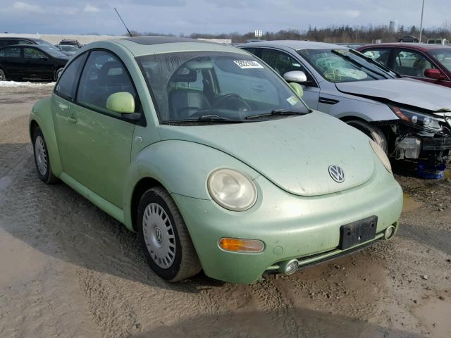 3VWCC21C3XM474022 - 1999 VOLKSWAGEN NEW BEETLE 绿色 照片 1