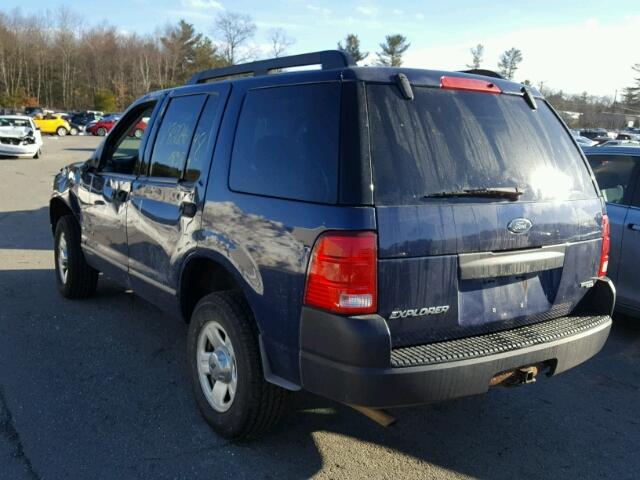 1FMZU72E25UB26949 - 2005 FORD EXPLORER X BLUE photo 3