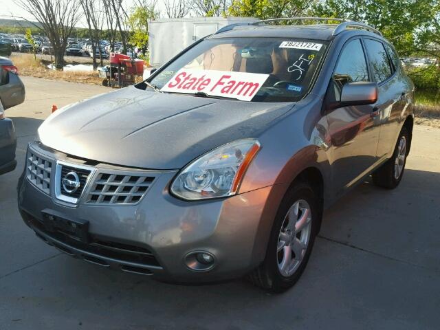 JN8AS58T79W321624 - 2009 NISSAN ROGUE S GRAY photo 2