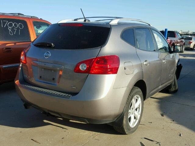 JN8AS58T79W321624 - 2009 NISSAN ROGUE S GRAY photo 4