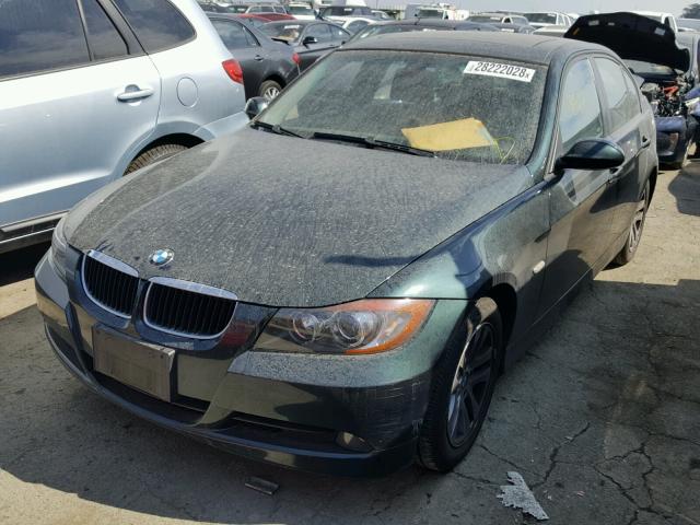 WBAVB13576PT15338 - 2006 BMW 325 I GREEN photo 2