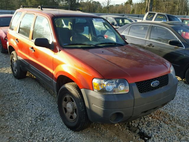 1FMCU02ZX7KA01695 - 2007 FORD ESCAPE XLS ORANGE photo 1