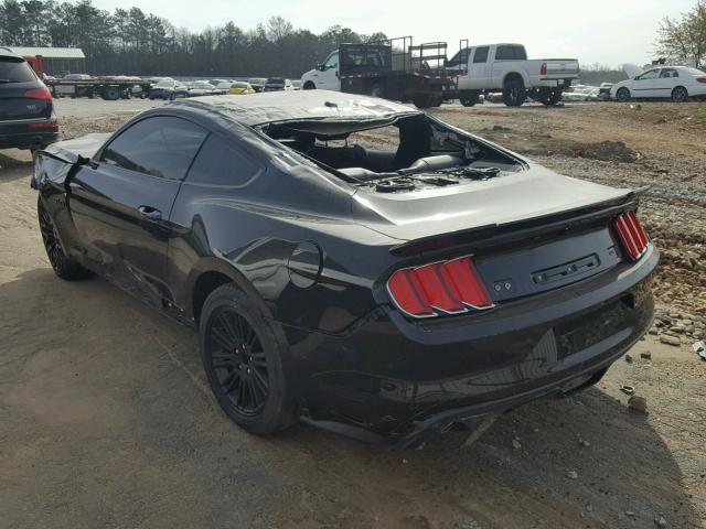 1FA6P8CF0F5300644 - 2015 FORD MUSTANG GT BLACK photo 3