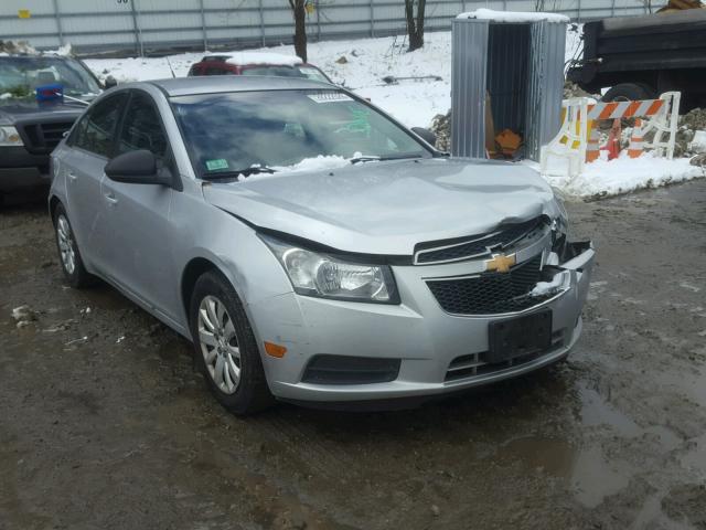 1G1PC5SH8B7183138 - 2011 CHEVROLET CRUZE LS SILVER photo 1