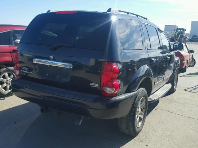 1D4HD58D34F210173 - 2004 DODGE DURANGO LI BLACK photo 4