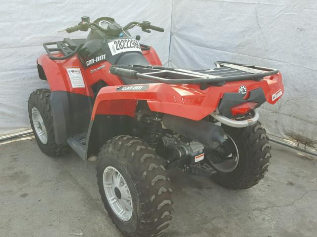 3JBEGHK10CJ000544 - 2012 CAN-AM OUTLANDER RED photo 3