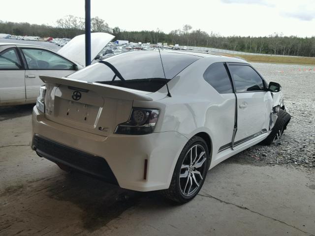 JTKJF5C74E3074920 - 2014 TOYOTA SCION TC 白色 照片 4
