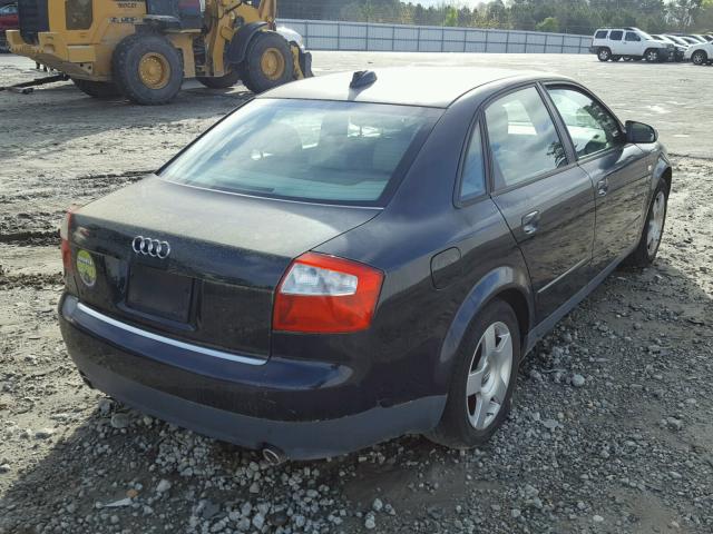 WAULC68E04A126556 - 2004 AUDI A4 BLUE photo 4