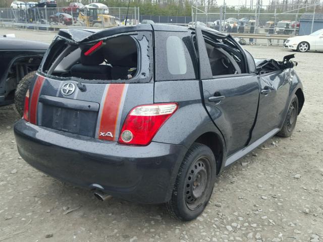 JTKKT624X60153165 - 2006 TOYOTA SCION XA GRAY photo 4