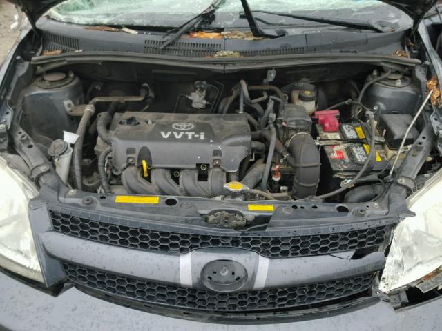 JTKKT624X60153165 - 2006 TOYOTA SCION XA GRAY photo 7