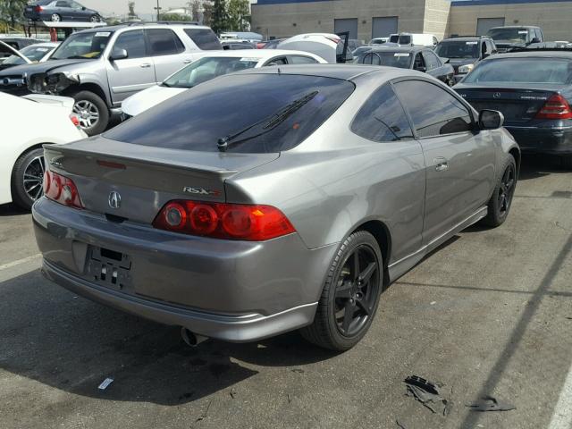 JH4DC53026S002796 - 2006 ACURA RSX TYPE-S SILVER photo 4