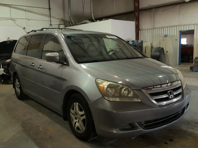 5FNRL387X6B038914 - 2006 HONDA ODYSSEY EX BLUE photo 1