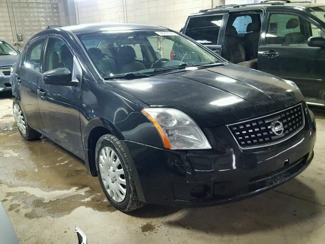 3N1AB61E88L700491 - 2008 NISSAN SENTRA 2.0 BLACK photo 1