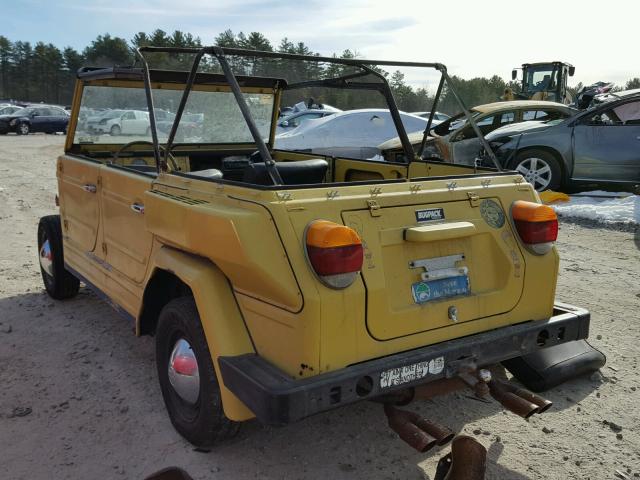 1842471004 - 1974 VOLKSWAGEN THING YELLOW photo 3