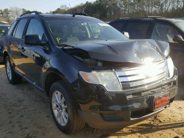 2FMDK46C08BA89479 - 2008 FORD EDGE SE BLACK photo 1