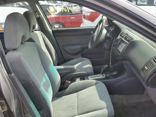 2HGES26865H518935 - 2005 HONDA CIVIC EX ნაცრისფერი ფოტო 5