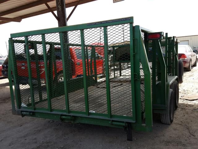 5NYBU162XHNSC1611 - 2017 UTILITY TRAILER GREEN photo 4