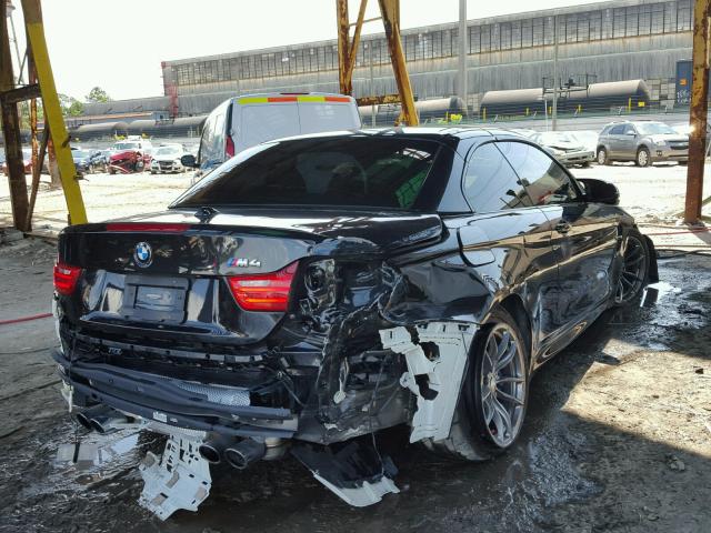 WBS3U9C52GP968477 - 2016 BMW M4 BLACK photo 4
