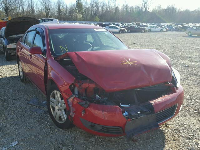 2G1WC58R279386754 - 2007 CHEVROLET IMPALA LT RED photo 1