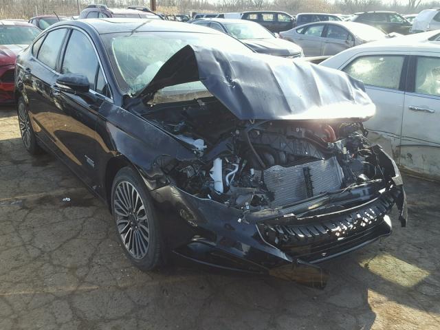 3FA6P0SU6HR231234 - 2017 FORD FUSION TIT BLACK photo 1