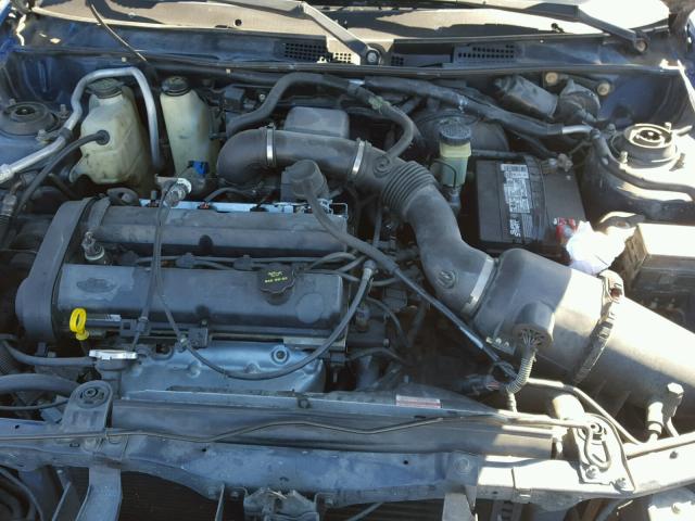 3FAFP11351R106729 - 2001 FORD ESCORT ZX2 BLUE photo 7