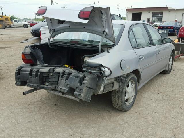 1G3NG52M0X6318920 - 1999 OLDSMOBILE CUTLASS GL 银色 照片 4