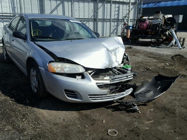 1B3AL46T86N211397 - 2006 DODGE STRATUS SX SILVER photo 1