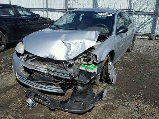 1B3AL46T86N211397 - 2006 DODGE STRATUS SX SILVER photo 2