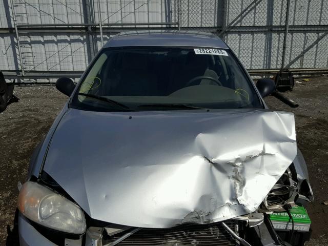 1B3AL46T86N211397 - 2006 DODGE STRATUS SX SILVER photo 7