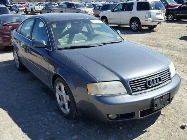 WAULD64B14N038360 - 2004 AUDI A6 2.7T QU GRAY photo 1