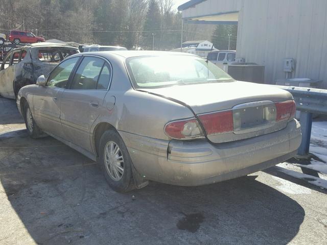 1G4HR54K244156858 - 2004 BUICK LESABRE LI TAN photo 3