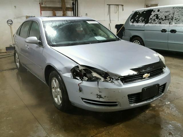 2G1WT58N269274614 - 2006 CHEVROLET IMPALA LT SILVER photo 1