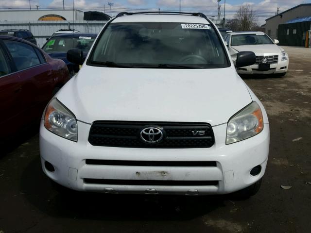 JTMBK35V475037302 - 2007 TOYOTA RAV4 WHITE photo 9