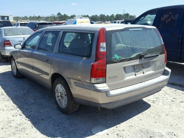 YV1SW61T242397234 - 2004 VOLVO V70 BEIGE photo 3