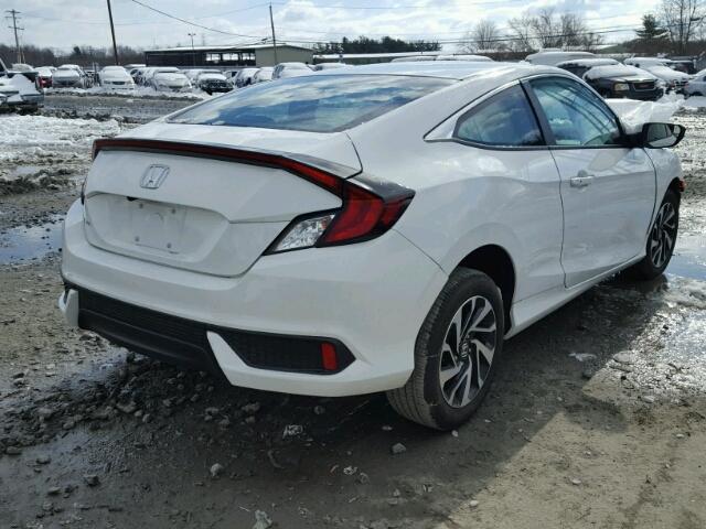 2HGFC4B07GH303239 - 2016 HONDA CIVIC LX WHITE photo 4