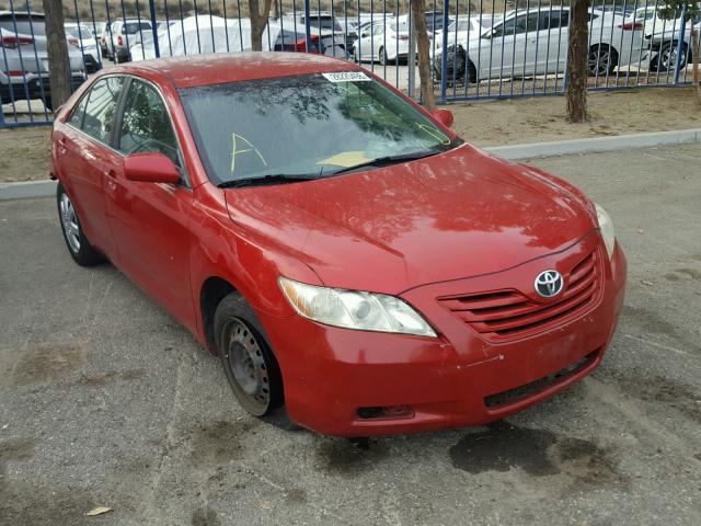 4T4BE46K88R027429 - 2008 TOYOTA CAMRY CE RED photo 1