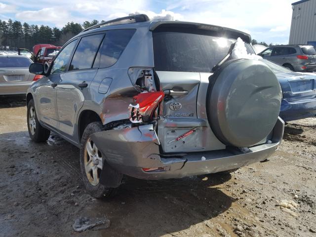 JTMBD33V686079320 - 2008 TOYOTA RAV4 GRAY photo 3